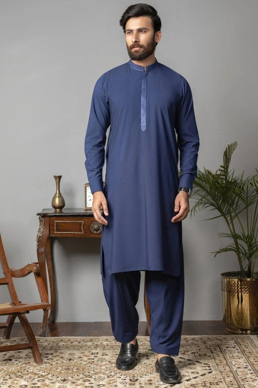 Premium Zinc Blue Boski Fabric
